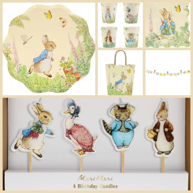 Maxi Party Box Peter Rabbit in Giardino 