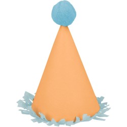 8 Mini cappelli festosi con nappe sfilata degli animali. n°3