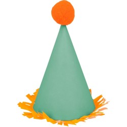 8 Mini cappelli festosi con nappe sfilata degli animali. n°4