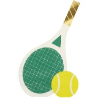 16 Tovaglioli tennis
