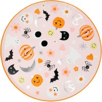 8 piatti Groovy Halloween