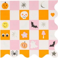 Contiene : 1 x 16 Tovaglioli Groovy Halloween