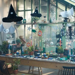 Set di 3 Decorazioni Gufi Magici a Nido d Ape. n°5