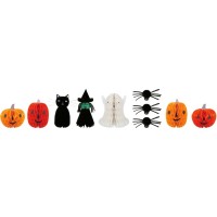 Contiene : 1 x Assortimento di 10 personaggi di Halloween del nido d'api