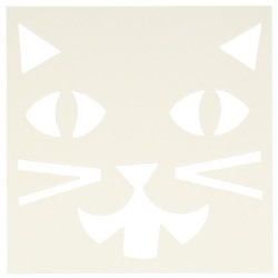 Kit Decorazione Zucche - Stencil  +  Adesivi. n10