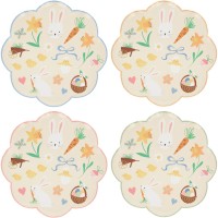 8 piatti Happy Easter
