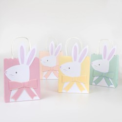 8 Sacchetti Regalo Pastello Happy Easter. n°1