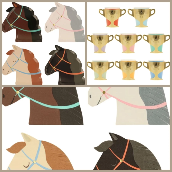 Scatola per feste a cavallo 