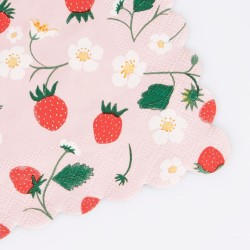 16 tovaglioli alla fragola. n1
