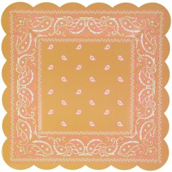 8 piatti di bandane occidentali. n5