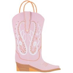 8 sacchetti regalo per stivali da cowboy occidentali. n1