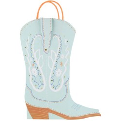 8 sacchetti regalo per stivali da cowboy occidentali. n4