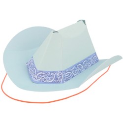 8 piccoli cappelli da cowboy occidentali. n8
