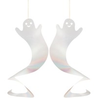 10 ghirlande a spirale fantasma
