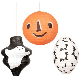 3 lanterne di Halloween