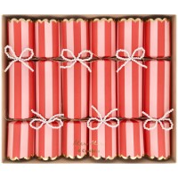 6 Liberty Crackers con fiocchi di perle - senza cracker