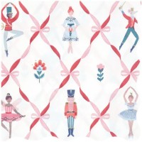 16 tovaglioli di balletto Schiaccianoci