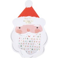 200 adesivi per unghie - Natale
