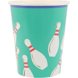 8 Bicchieri da bowling. n�1