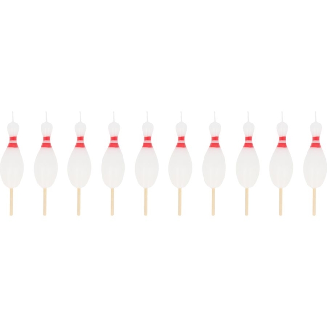 10 candele da bowling