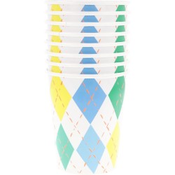 8 tazze Argyle. n�1