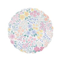 8 piccoli piatti Cottage Garden