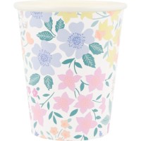 8 bicchieri Cottage Garden