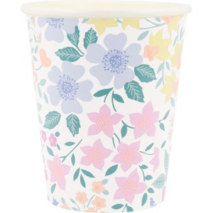 8 bicchieri Cottage Garden