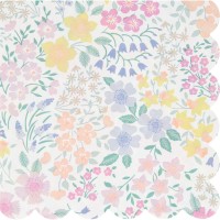 16 tovaglioli Cottage Garden