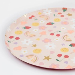 8 piatti Happy Icons. n�1