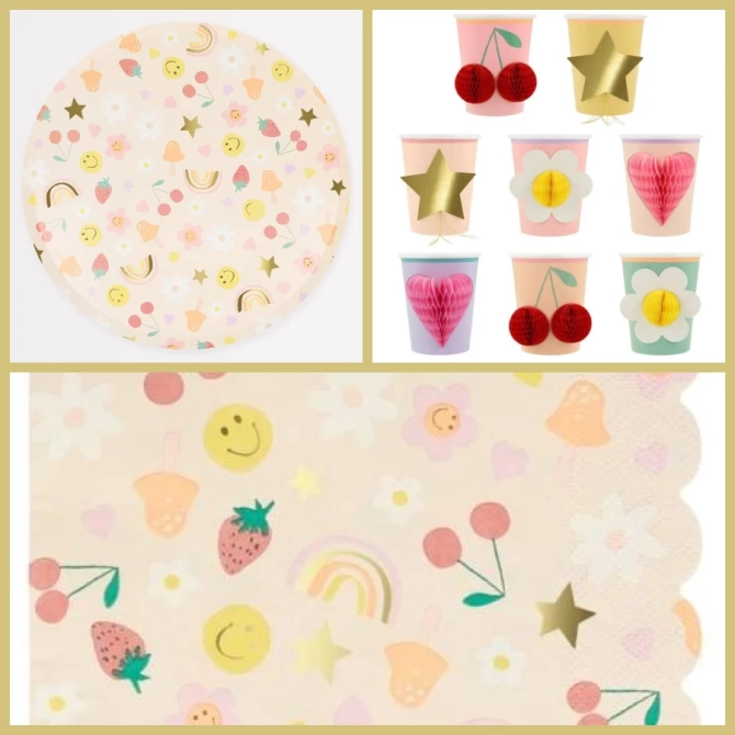 Scatola festa Happy Icons 