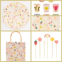 Grande scatola festa Happy Icons