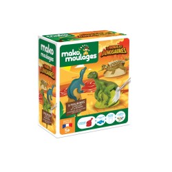 Kit creativo 3 stampi Mondo dei Dinosauri - Mako Moulages. n3