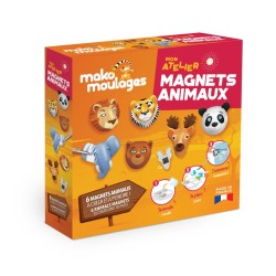 Kit creativo Il mio laboratorio di magneti animali - Mako Moulages. n4