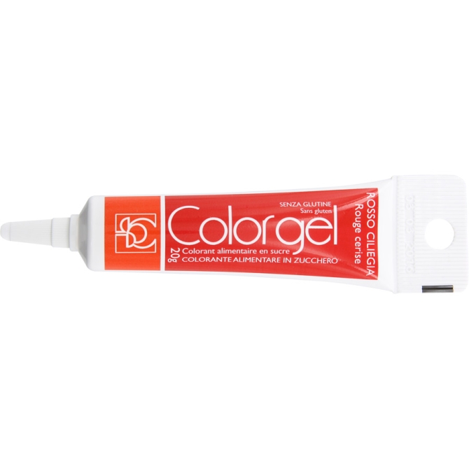 Gel colorante alimentare rosso ciliegia 