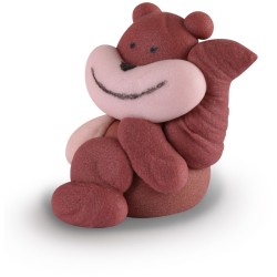 6 figurine di animali della foresta - Zucchero. n3