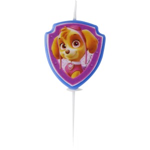 1 Piccola Candela Pat Patrouille (7 cm) - Stella