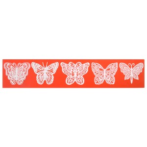 Stampo per impronte 5 Farfalle - Silicone