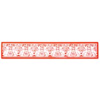Stampo per impronte motivi di Pasqua (38 cm) - Silicone