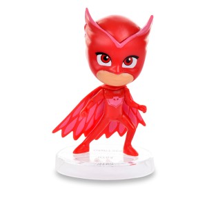 Bibou Pajamasque figura rossa (6,5 cm) - Base rimovibile