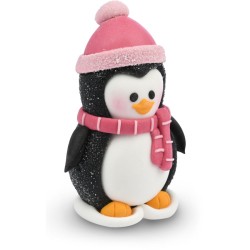 1 simpatico pinguino di zucchero 3D - 6, 5 cm. n°7