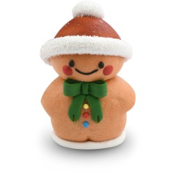 1 Omino di pan di zenzero 3D in zucchero - 5 cm. n°2