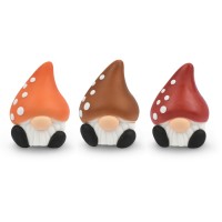 1 elfo di funghi di zucchero 3D - 6 cm