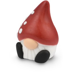 1 elfo di funghi di zucchero 3D - 6 cm. n6
