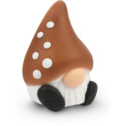1 elfo di funghi di zucchero 3D - 6 cm. n8