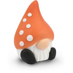 1 elfo di funghi di zucchero 3D - 6 cm. n9