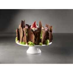 1 elfo di funghi di zucchero 3D - 6 cm. n10