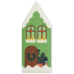 Assortimento di 3 case scandinave Ø 5 cm - Zucchero. n°3