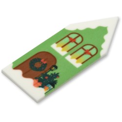 Assortimento di 2 case scandinave Ø 5 cm - Zucchero. n°3