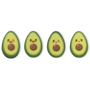 4 Avocado 2D � Cioccolato Bianco